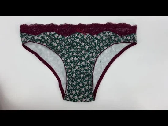 Femmes dentelle OEM tongs sexy sous-vêtements caleçons culottes mignonnes